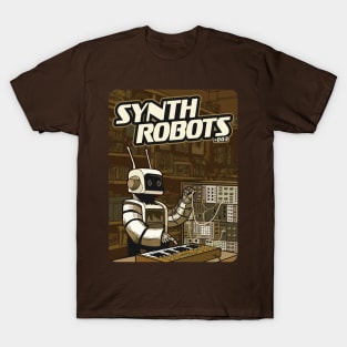 Synth Robot for Synthesizer lover and Electronic Musician T-Shirt